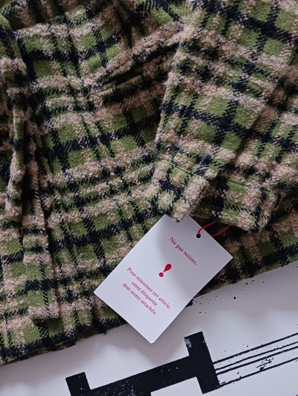 NWOT Rouje Wool/ Alpaca Blended Jacket Size 34 , US Size XS - Picture 7 of 15